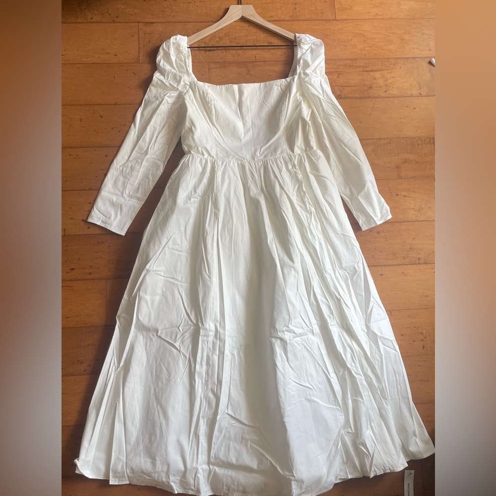 NWT Reformation Elly White Dress